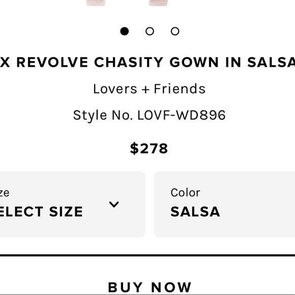 Gown Dress - Lovers + Friends - Picture 5 of 5